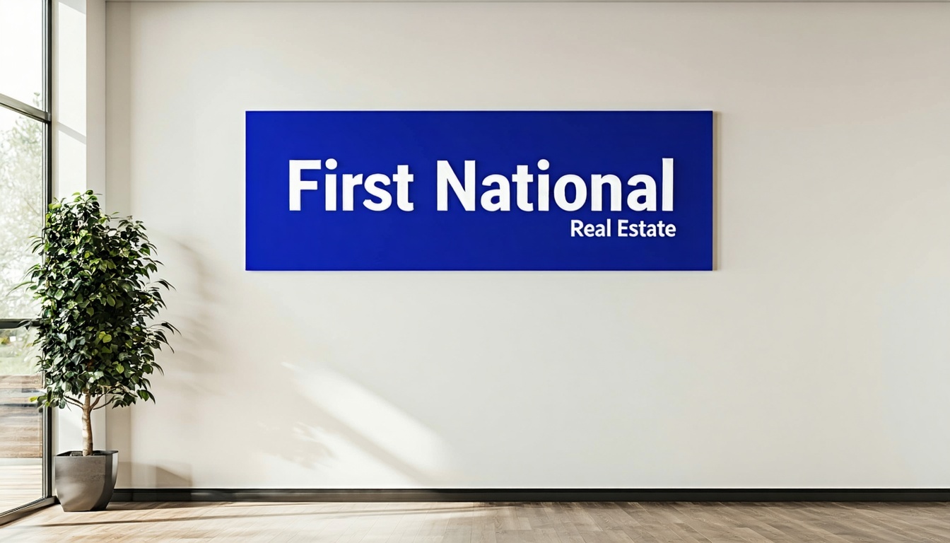 First National Real Estate logo